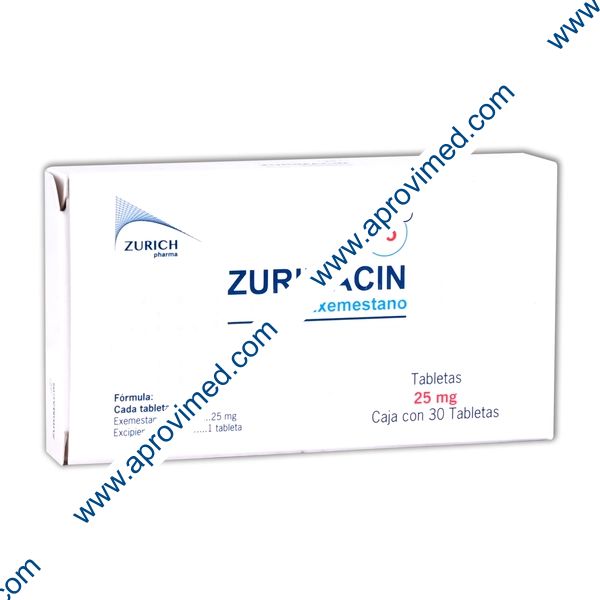 ZURIMACIN c/30 TABS. 25 MG.