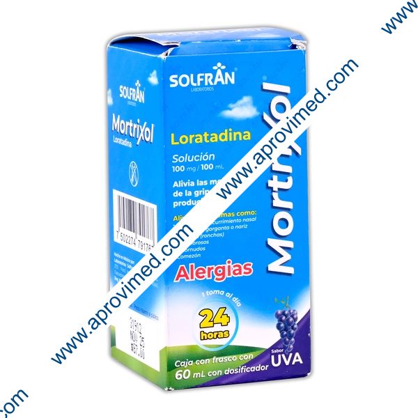 MORTRIXOL SOLUCIÓN Fco. 60 ML. 100 MG/100 ML.