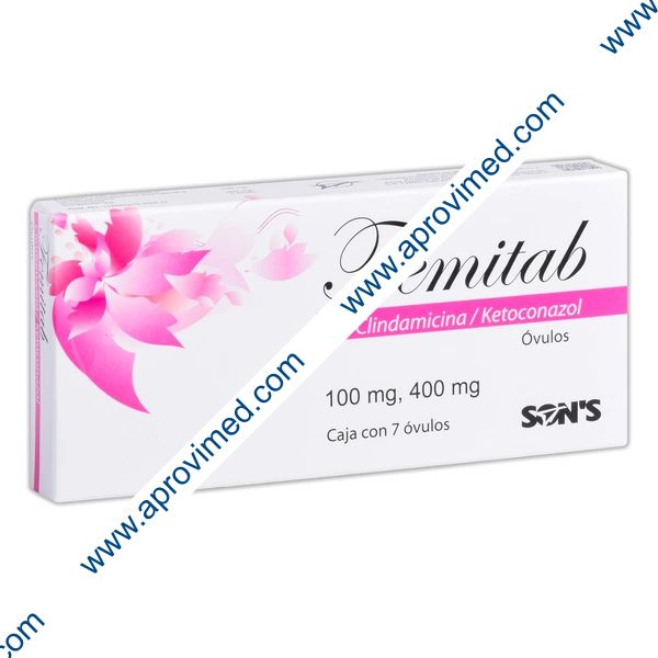 FEMITAB c/7 ÓVULOS 100/400 MG.