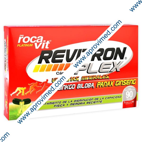 REVITRON PLEX c/30 CÁPSULAS. (3 Pack)