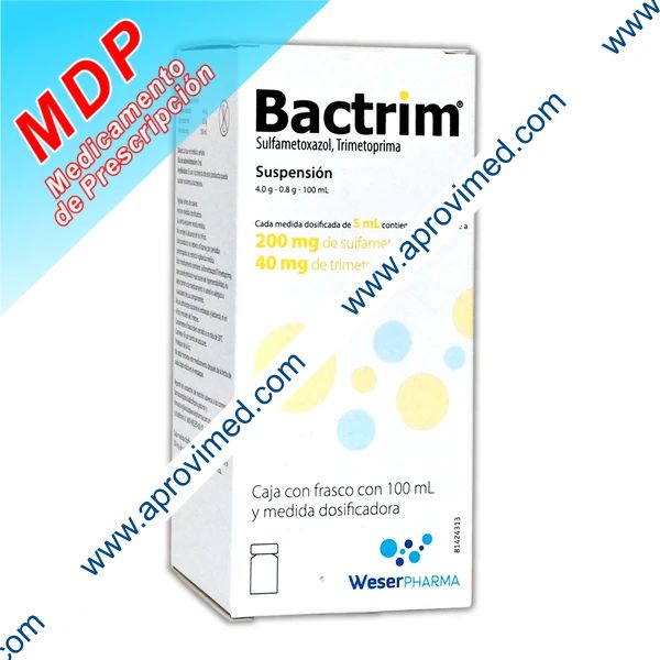 BACTRIM SUSP. Fco 100 ML. 200-40 MG/5 ML.