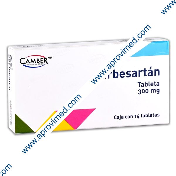 IRBESARTÁN (Camber) c/14 TABS. 300 MG.