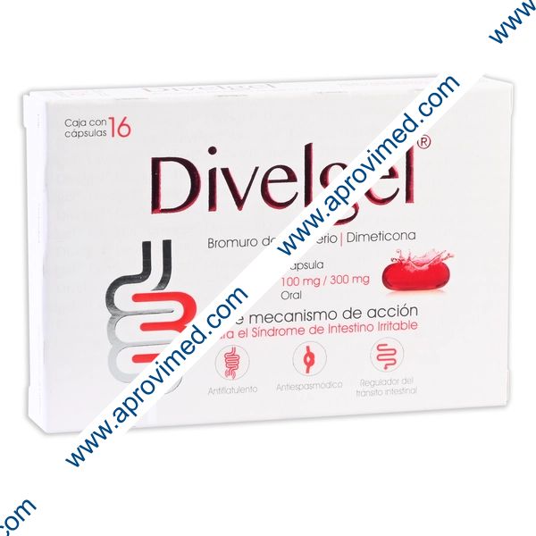 DIVELGEL c/16 CAPS. 100/300 MG.