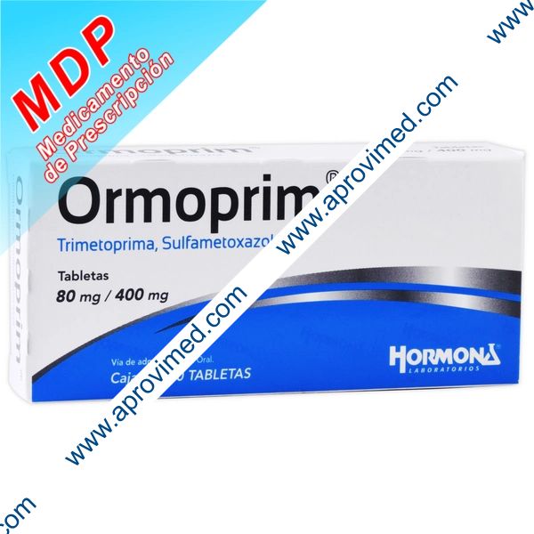 ORMOPRIM c/20 TABS. 80/400 MG.