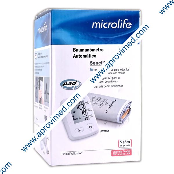 BAUMANÓMETRO AUTOMÁTICO SENCILLO MOD. BP3AG1.