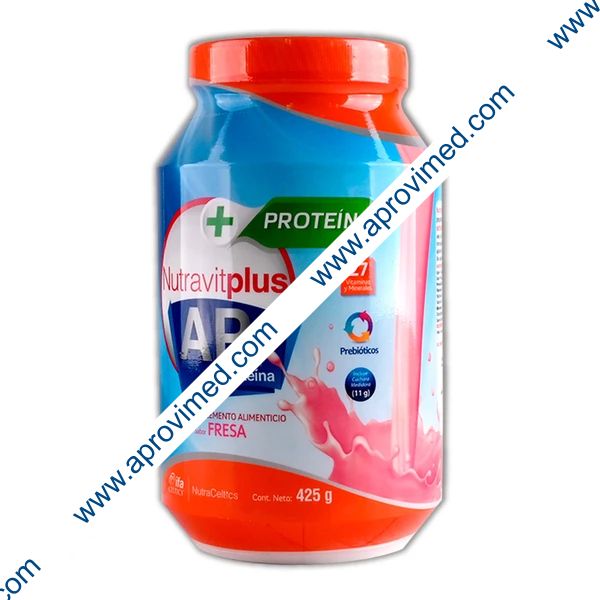 NUTRAVITPLUS AP Sabor FRESA Fco/Polvo 425 G.