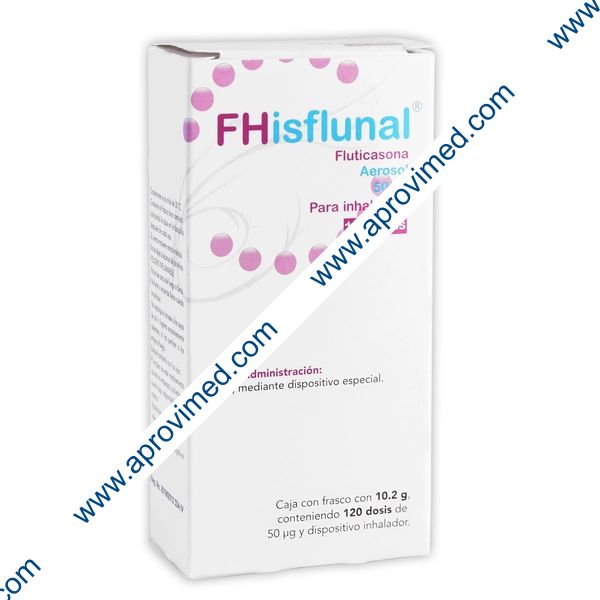 FHISFLUNAL AEROSOL p/Inhalación c/120 DOSIS 50 MCG.