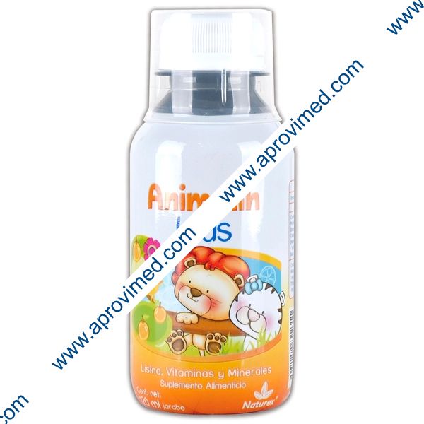 ANIMALIN KIDS JARABE Fco. 120 ML.