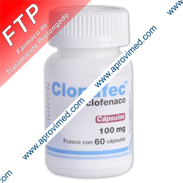 CLONAFEC c/ 60 CAPS. 100 MG.