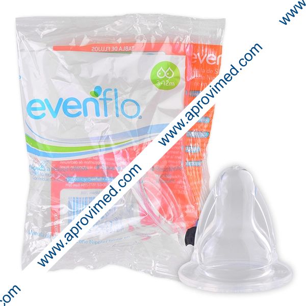 MAMILA DE SILICÓN ANATÓMICA (Evenflo) c/1 Pza.