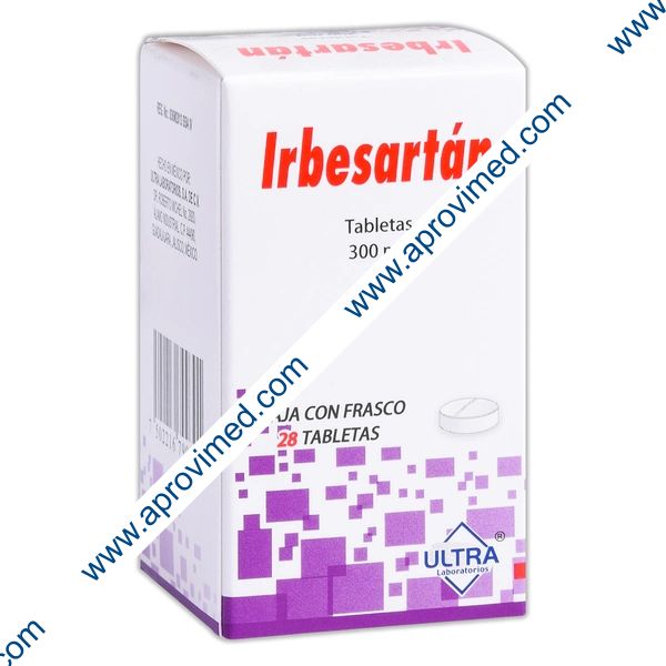 IRBESARTÁN (Ultra) c/28 TABS. 300 MG.