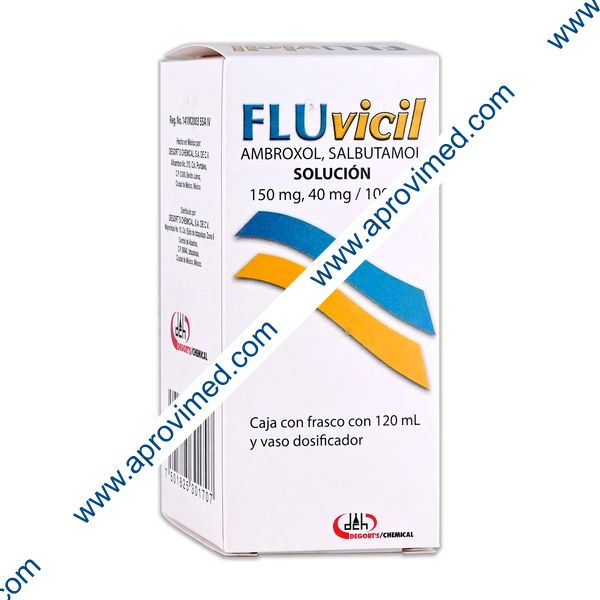 FLUVICIL SOL. Fco. 120 ML. 150-40 MG/100 ML.