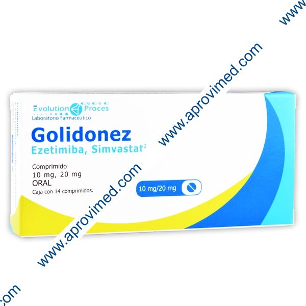 GOLIDONEZ c/14 TABS. 10/20 MG.