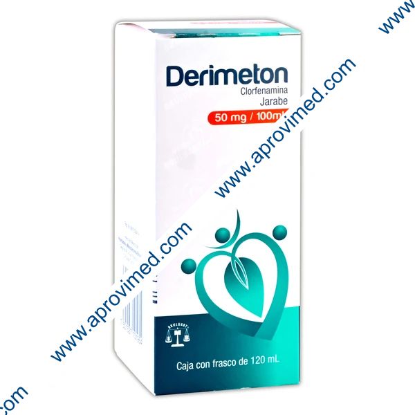 DERIMETON JARABE Fco. 120 ML. 50 MG/100 ML.