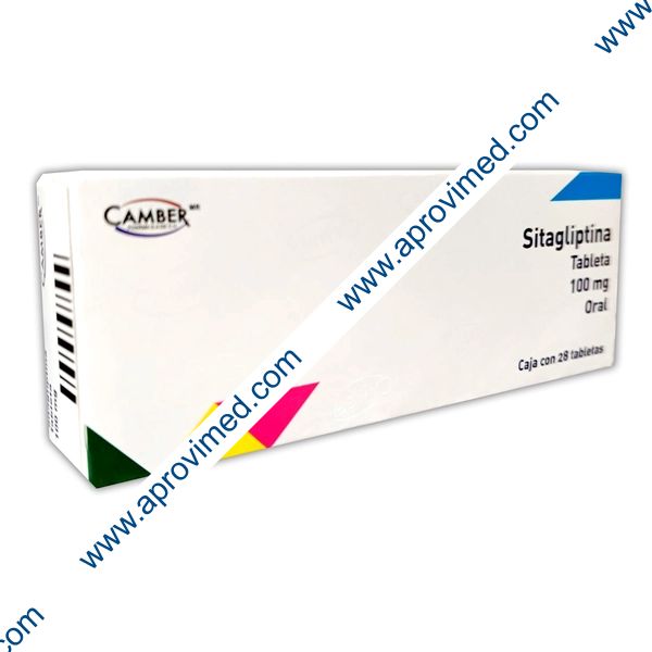 SITAGLIPTINA (Camber) c/28 TABS. 100 MG.