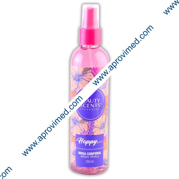 BEAUTY SCENTS HAPPY DAY BRIGHT PETALS Brisa Corporal Fco. c/250 ML.