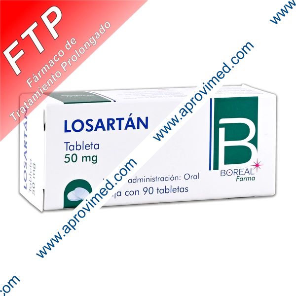 LOSARTÁN (Boreal Farma) c/90 TABS. 50 MG.