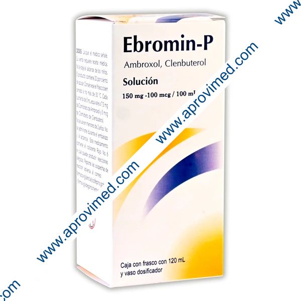 EBROMIN-P SOL. Fco. 120 ML. 150 MG-100 MCG/100 ML.