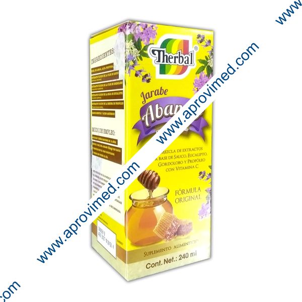 ABANGO con sauco y propóleo JARABE 240 ML.