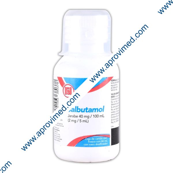 SALBUTAMOL (Randall) JARABE Fco. 60 ML. 40 MG/100 ML.