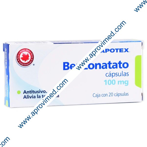 BENZONATATO (Apotex) c/20 CAPS. 100 MG.