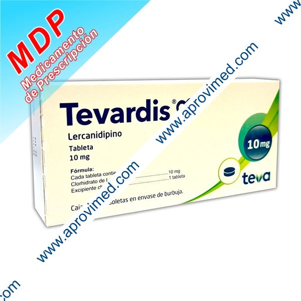 TEVARDIS c/30 TABS. 10 MG.
