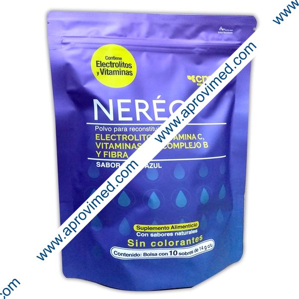 NERÉO SABOR MORA AZUL Bolsa c/10 SOBS. 14 G.
