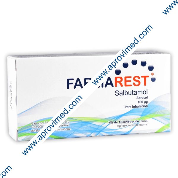 FARMAREST AEROSOL p/Inhalación c/1 Fco. c/200 Dosis 100 MCG.
