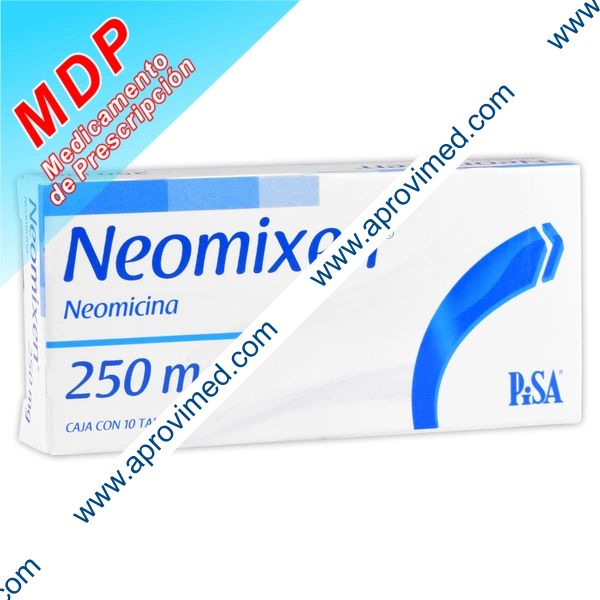 NEOMIXEN c/10 TABS. 250 MG.