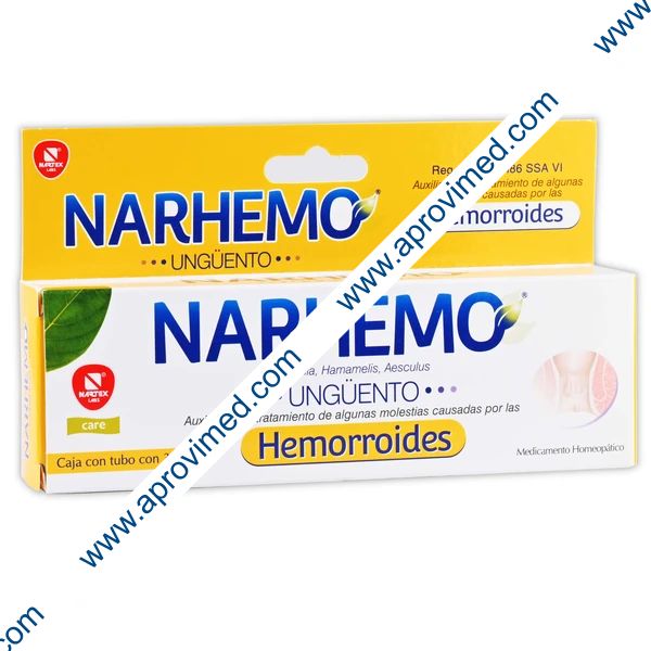 NARHEMO UNGÜENTO Tubo c/30 G. 1D/1D/1D.