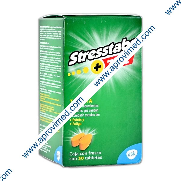 STRESSTABS+ZINC c/30 TABLETAS.