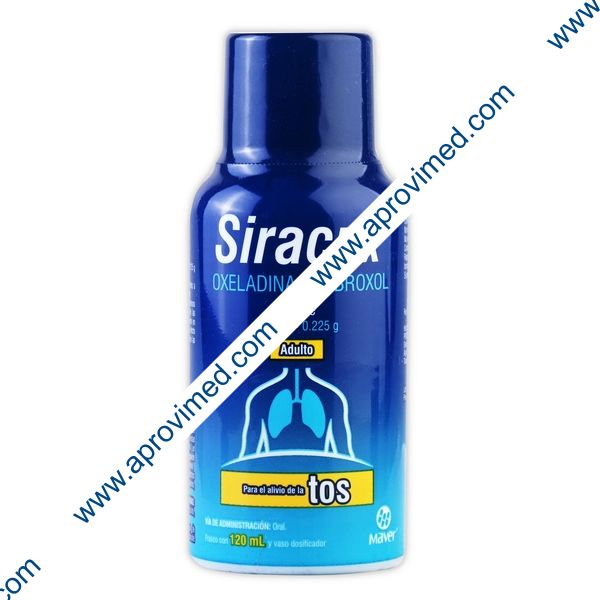 SIRACUX JARABE ADULTO Fco. 120 ML. 0.200-0.225 G/100 ML.