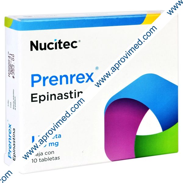 PRENREX c/10 TABS. 20 MG.