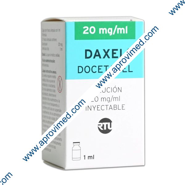 DAXEL RTU Sol. Iny. c/1 FCO. AMP. 1 ML. 20 MG/1 ML.