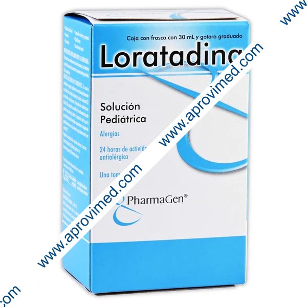 LORATADINA (Pharmagen) SOL. GOTAS Pedtca. Fco. 30 ML. 100 MG/100 ML.