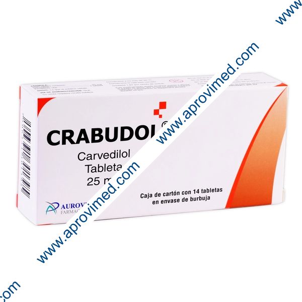 CRABUDOL c/14 TABS. 25 MG.