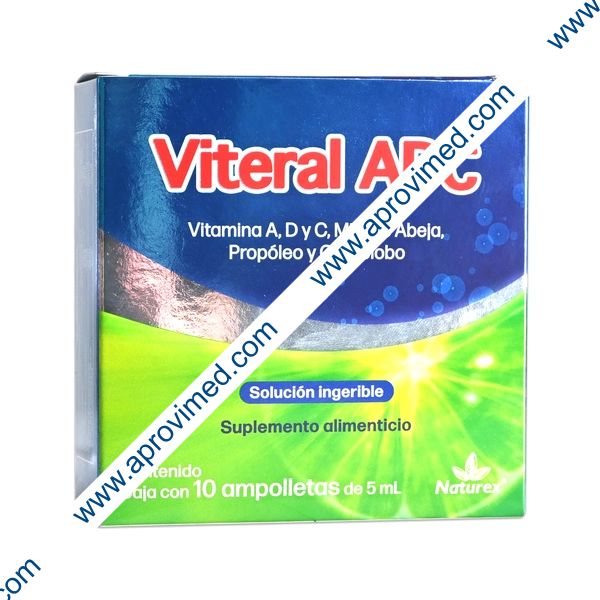 VITERAL ADC Sol. Ingerible c/10 AMPTAS. 5 ML.