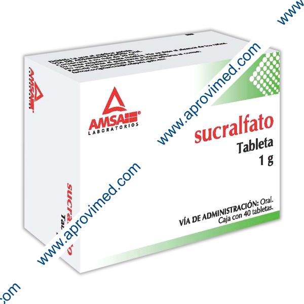 SUCRALFATO (Amsa) c/40 TABS. 1 G.