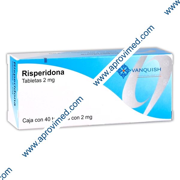 RISPERIDONA (Vanquish) c/40 TABS. 2 MG