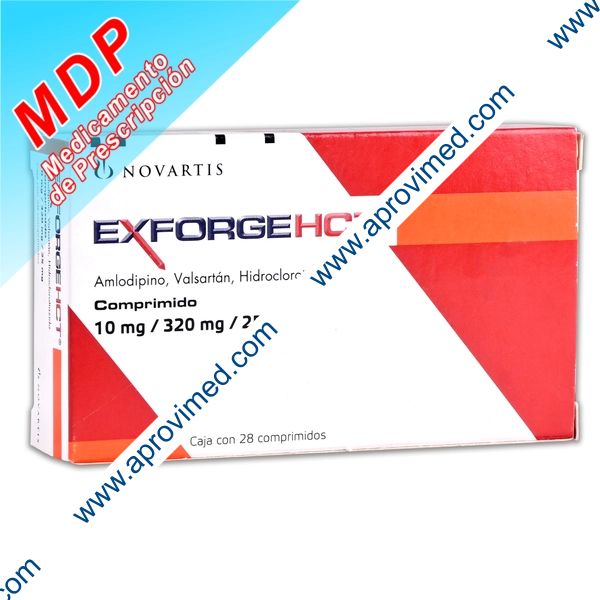 EXFORGE HCT c/28 COMPS. 10/320/25 MG.