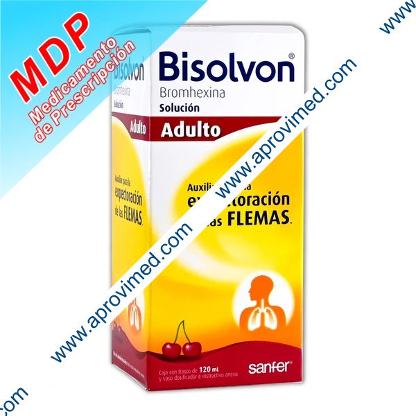 BISOLVON SOL. Adulto Fco. 120 ML. 160 MG/100 ML.