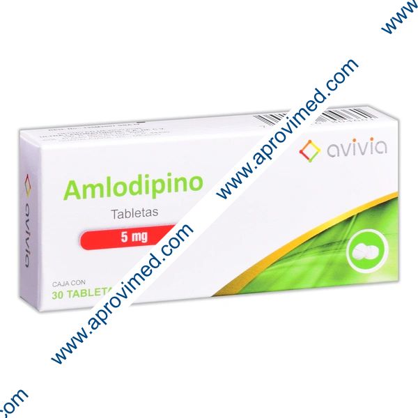 AMLODIPINO (Avivia) c/ 30 TABS. 5 MG.