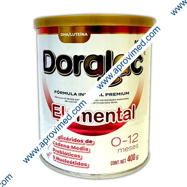 DORALAC ELEMENTAL (0-12 Meses) LECHE en POLVO Lata c/400 G.