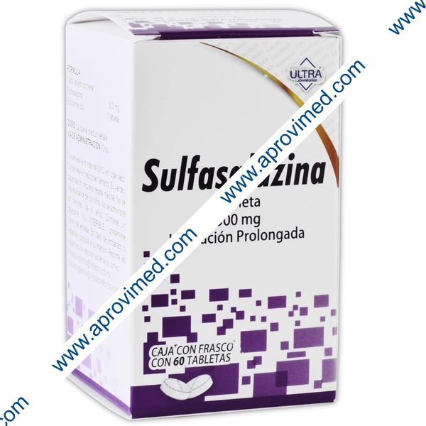 SULFASALAZINA (Ultra) c/60 TABS. L.P. 500 MG.