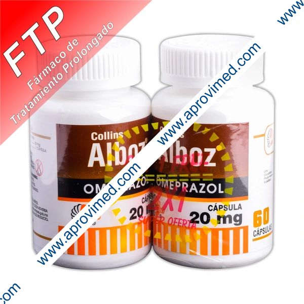 ALBOZ c/60 CAPS. 20 MG. (Oferta 2x1)