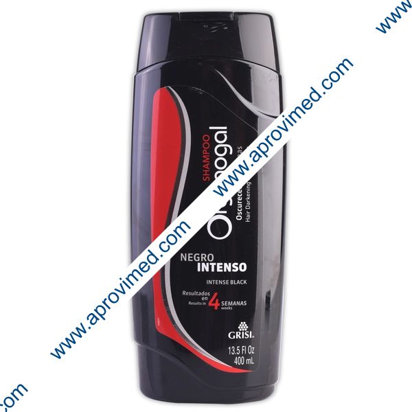 SHAMPOO ORGANOGAL Negro Intenso Fco. c/400 ML.