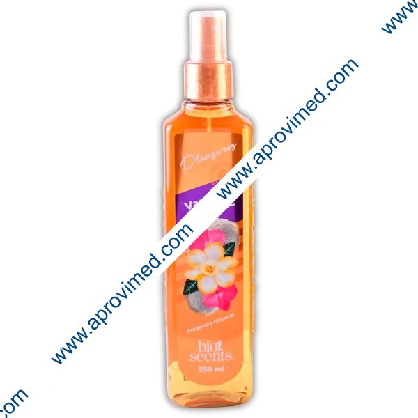 PLEASURE VANILLA CARAMEL Fragancia Corporal Fco. c/250 ML.