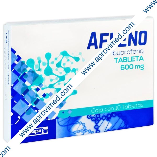 AFLENO c/10 TABS. 600 MG.