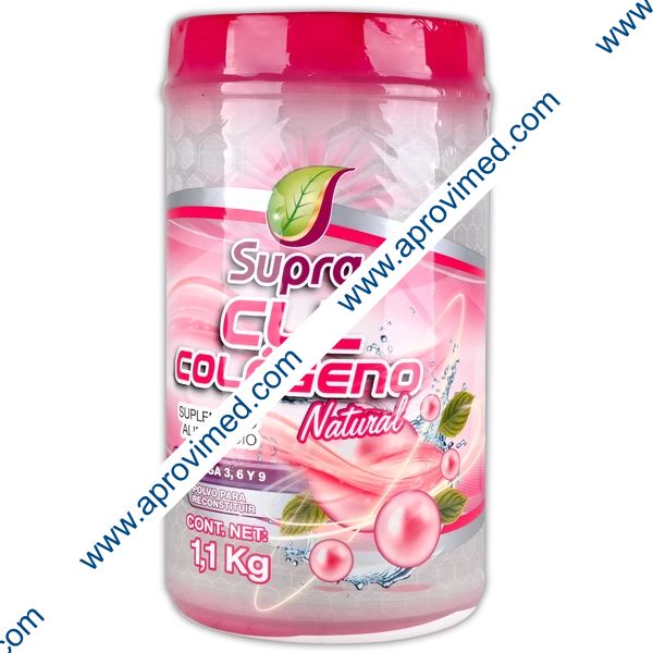 CLL COLÁGENO c/OMEGA 3,6,9 (Supra) POLVO Sab. Natural Bote c/1.1 KG.