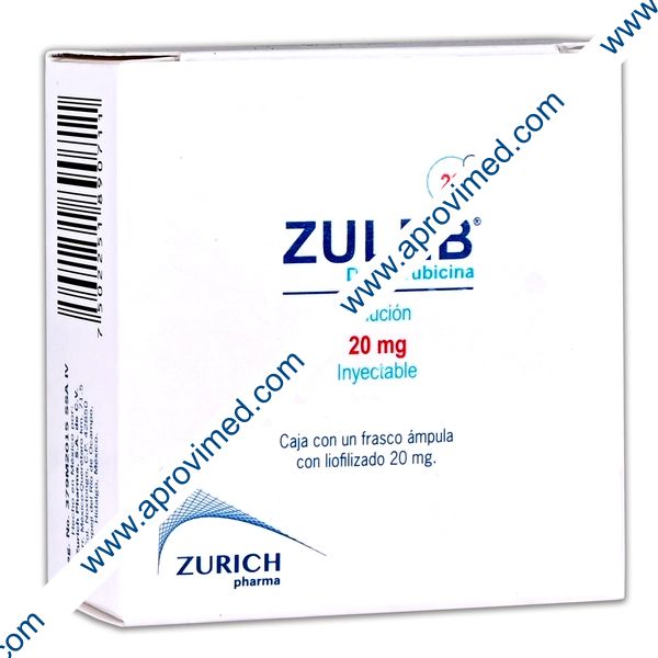 ZULEB Sol. Iny. c/1 FCO. AMP. 20 MG.